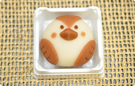 イクスカすずめ和菓子