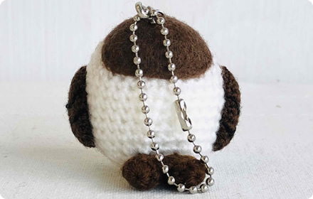 イクスカすずめ あみぐるみ