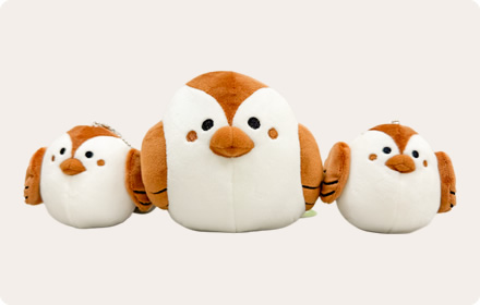 ぬいぐるみ&ボールチェーンマスコット